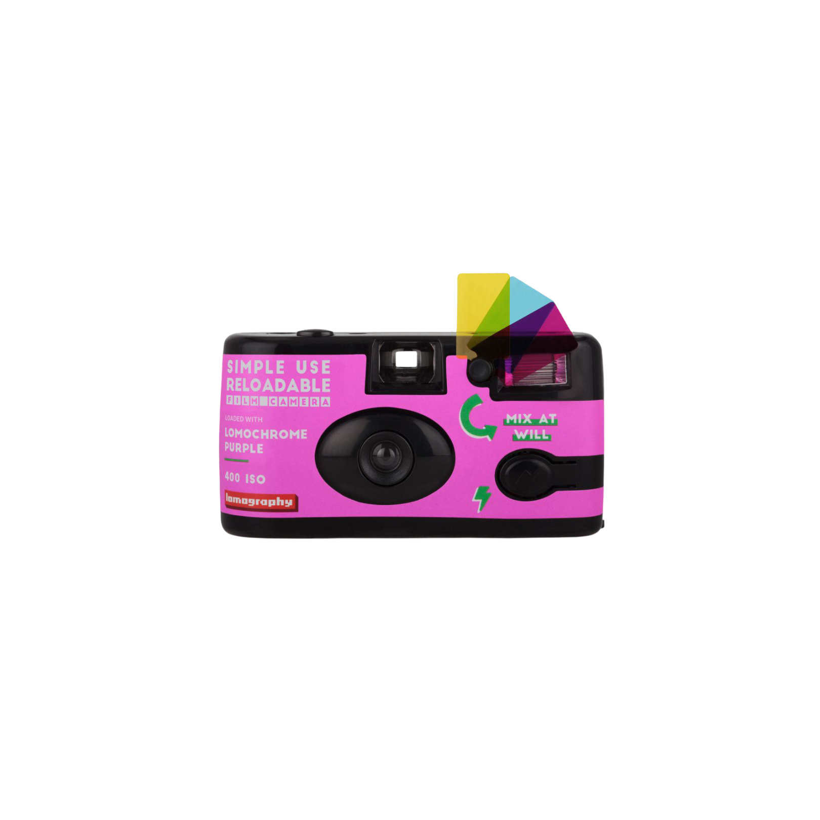 Lomo Simple Use Reusable Film Camera Lomochrome Purple – Zontiga