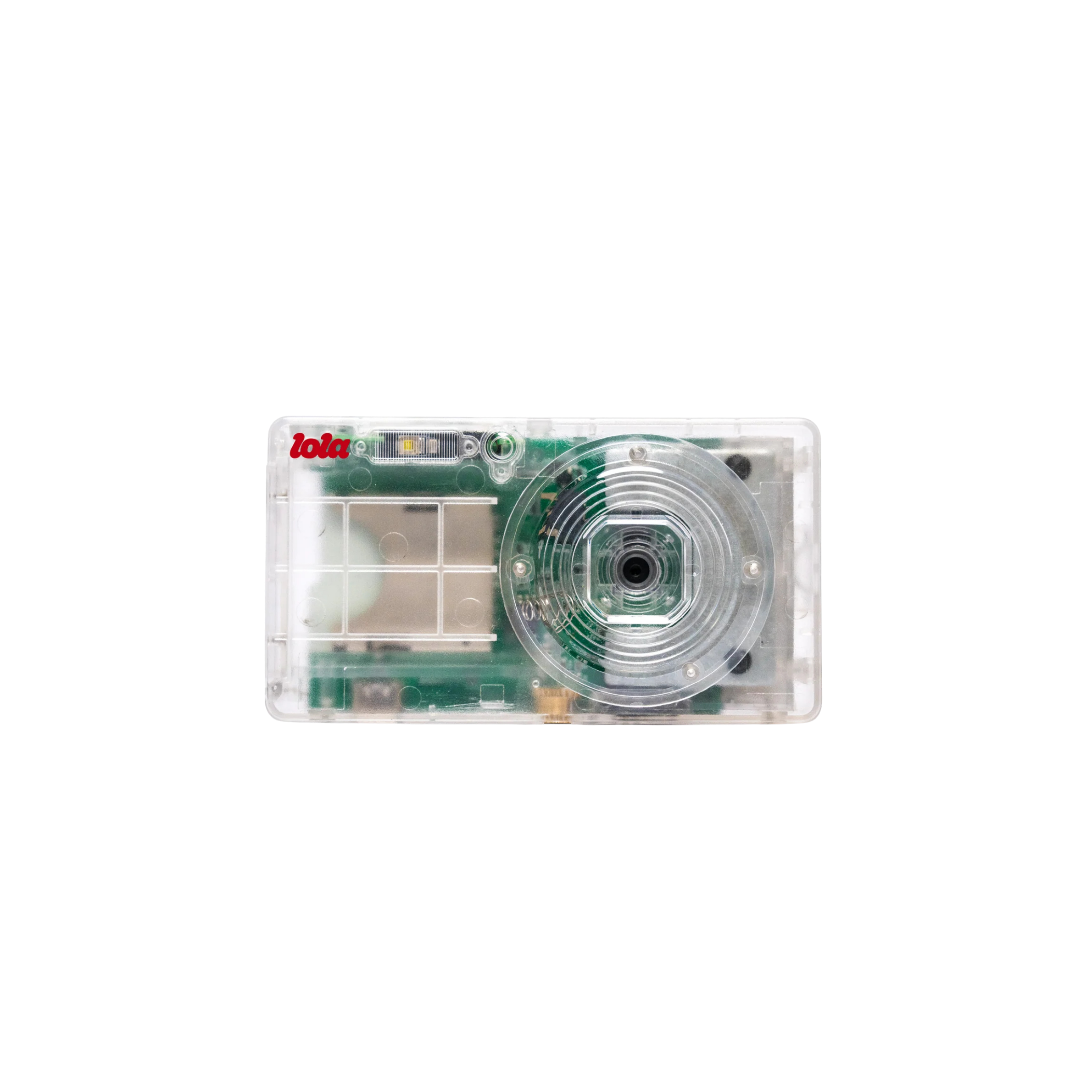 Lola Digital Camera - Clear Shell – Zontiga