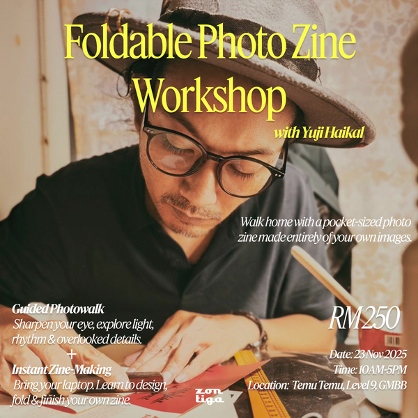 Foldable Photo Zine Workshop with Yuji Haikal (23 November 2025)