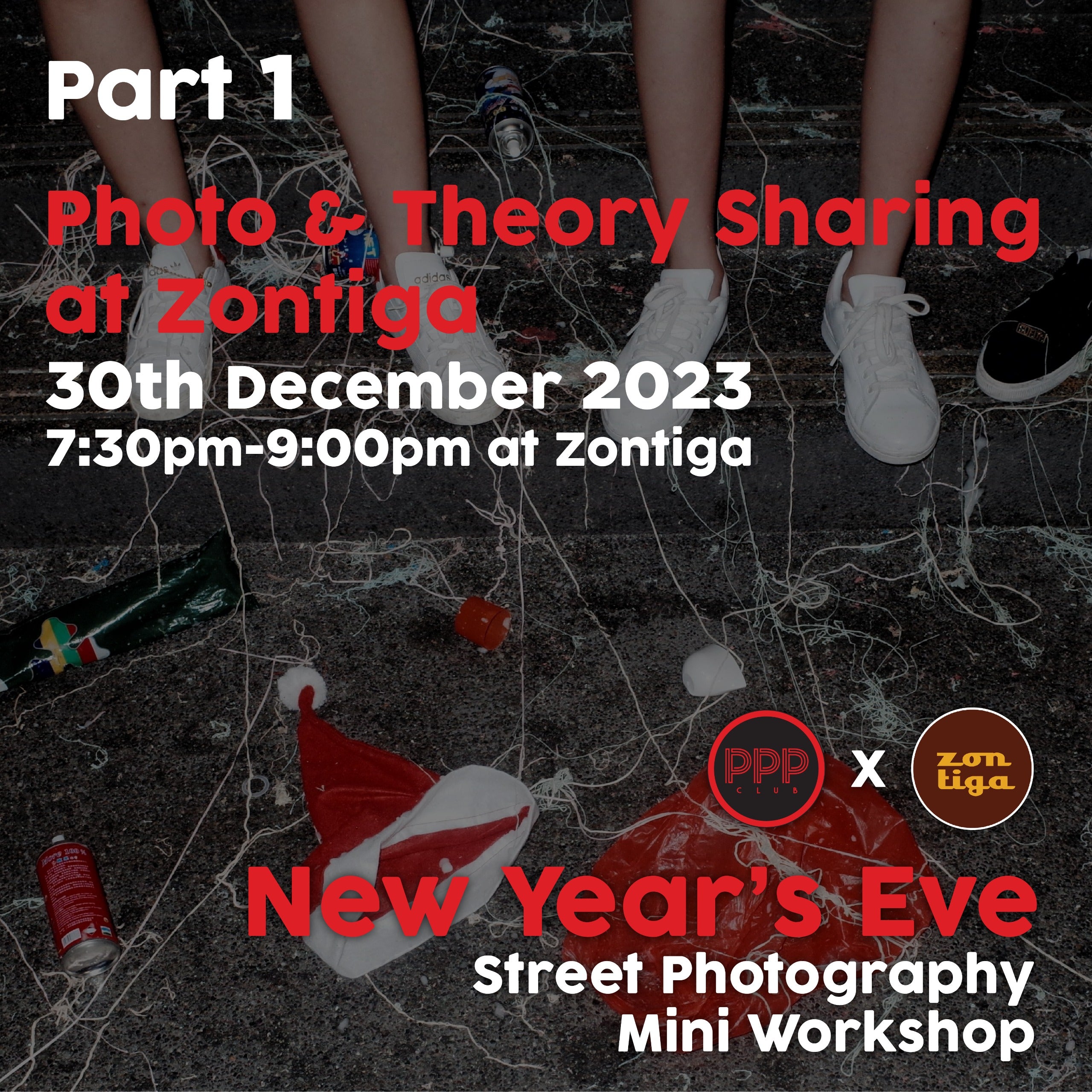NYE Street Photography Mini-Workshop (30 & 31 Dec 2023)
