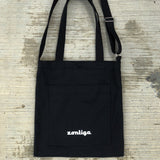 Zontiga Black Sling Tote Bag