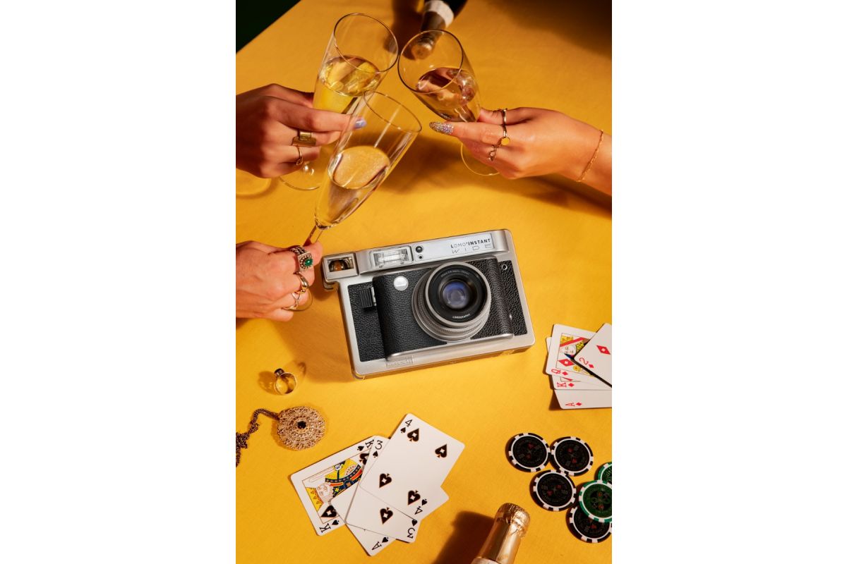 Lomo Instant Wide Camera & Lenses - Monte Carlo Edition