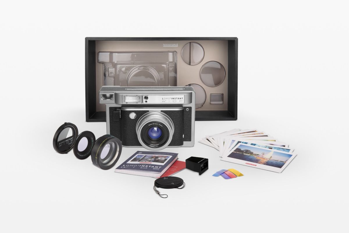 Lomo Instant Wide Camera & Lenses - Monte Carlo Edition